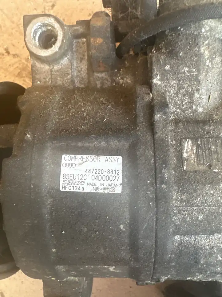 Audi A4 S4 B6 8E 8H (2000 - 2006) 6SEU12C Компрессор (насос) кондиционера воздуха — фото 2