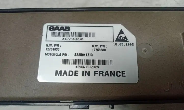 Saab 9-3 Ver2 (2003 - 2007) 12758530 Кнопка стеклоподъемников — фото 3