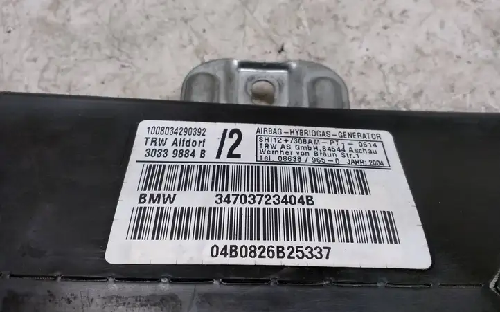 BMW X5 E53 (1999 - 2006) 34703723404B Подушка безопасности двери — фото 2