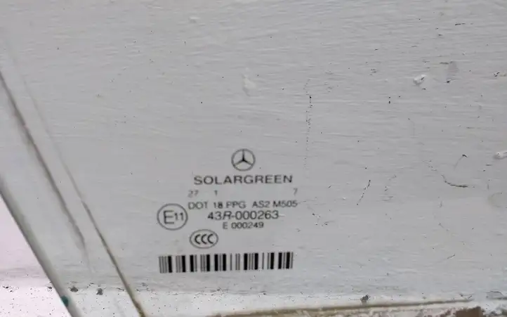 Mercedes-Benz S W221 (2005 - 2013) 43R000263 Стекло передней двери — фото 2