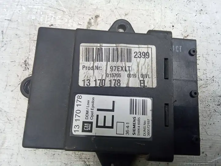 Opel Vectra (2002 - 2005)  13170178 Блок управления дверью