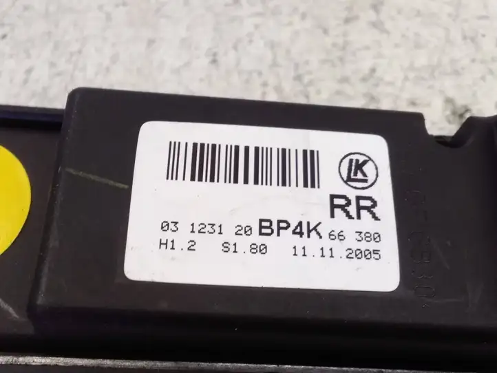 Mazda 3 I (2003 - 2006) BP4K66380 Кнопка стеклоподъемников — фото 4