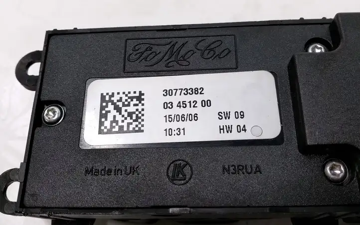 Volvo S80 (2004 - 2006) 30773382 Кнопка стеклоподъемников — фото 2