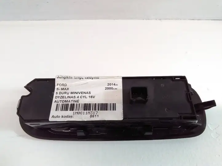 Ford S-MAX (2010 - 2015) AM2T14A132AA Кнопка стеклоподъемников — фото 2