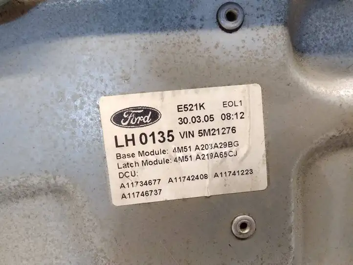 Ford Focus (2005 - 2008) 4M51A045H17A Электростеклоподъемник передний (комплект) — фото 3