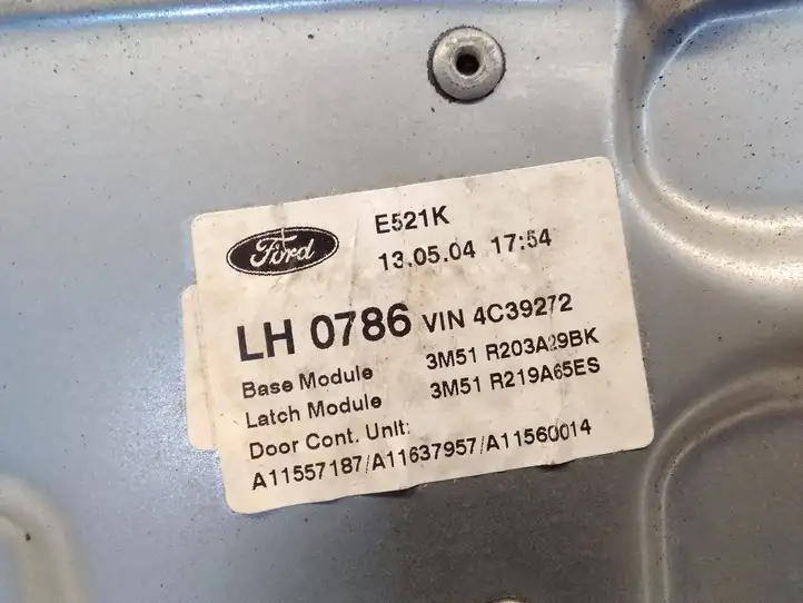 Ford Focus C-MAX (2003 - 2010) 3M51R045H17A Электростеклоподъемник передний (комплект) — фото 3