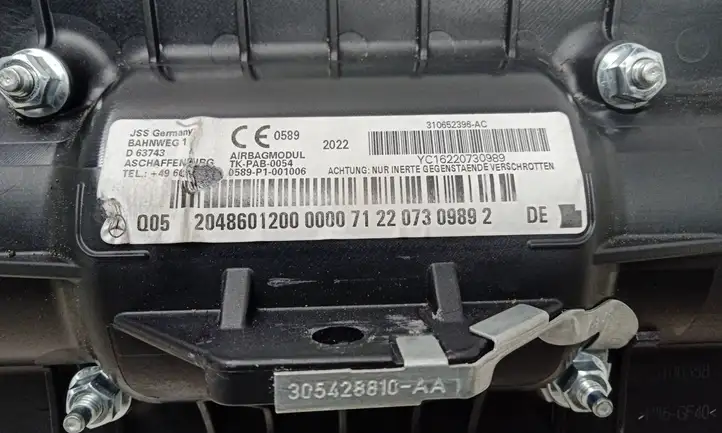 Mercedes-Benz C W204 (2007 - 2014) 2048601200 Подушка безопасности пассажира — фото 3