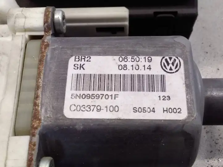 Volkswagen Tiguan (2011 - 2016) 5N0959701F Электростеклоподъемник передний (комплект) — фото 4
