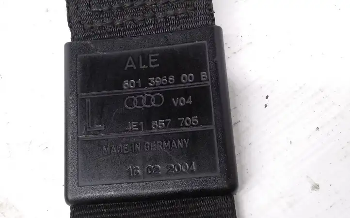 Audi A8 S8 D3 4E (2005 - 2007) 4E1857705 Передний ремень безопасности — фото 4
