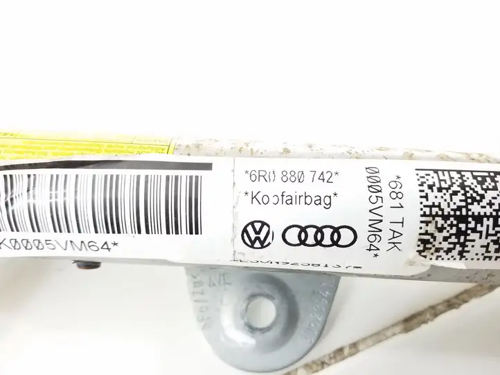 Volkswagen Polo V 6R (2009 - 2015) 6R0880742 Боковая подушка безопасности шторка — фото 2