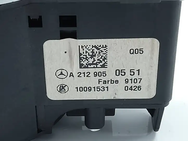 Mercedes-Benz E W212 (2009 - 2016) A2129050551 Включатель фонарей — фото 5