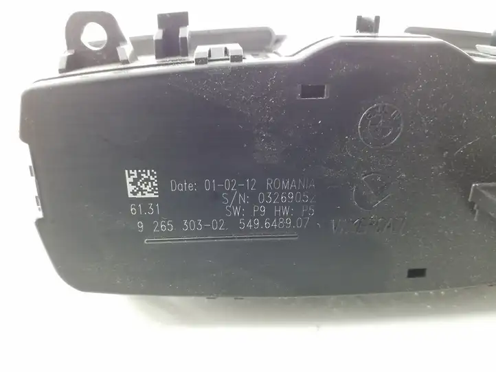 BMW 1 F20 F21 (2011 - 2019)  6131926530302 Включатель фонарей