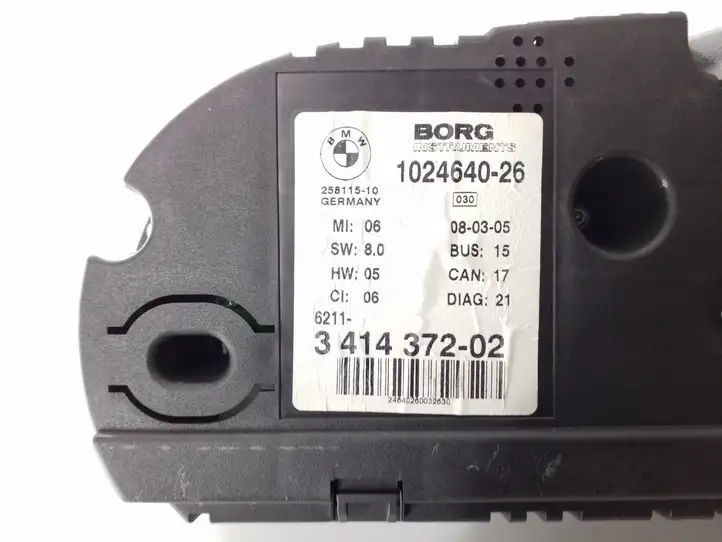 BMW X3 E83 (2003 - 2010)  341437202 Спидометр (приборный щиток)