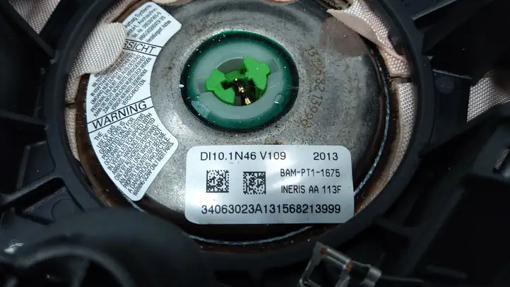 Ford C-MAX I (2007 - 2010) DI101N46V109 Подушка безопасности руля — фото 5