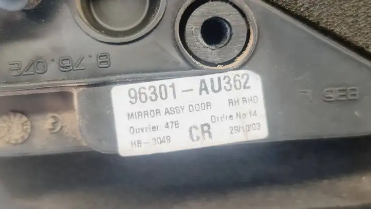 Nissan Primera (2001 - 2008) 96301AU362 Боковое зеркало с электроприводом — фото 6