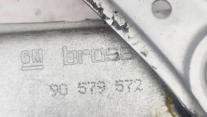 Opel Zafira (1999 - 2003)  90579572 Передний комплект электрического механизма для подъема окна