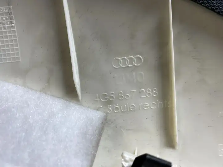 Audi A6 C7 (2011 - 2014) 4G5867288 Верхняя обшивка стойки B — фото 4