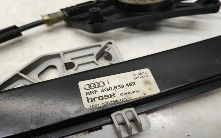 Audi A6 C7 (2011 - 2014) 4G0839462 Стеклоподъемник задней двери без мотора — фото 2