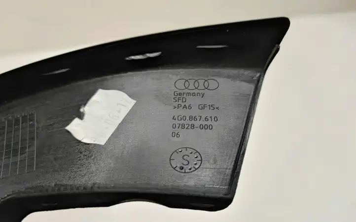 Audi A6 C7 (2011 - 2014) 4G0867610 Накладка стекла передней двери — фото 3