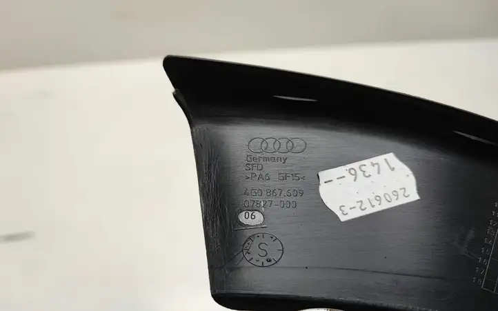 Audi A6 C7 (2011 - 2014) 4G0867609 Накладка стекла передней двери — фото 2