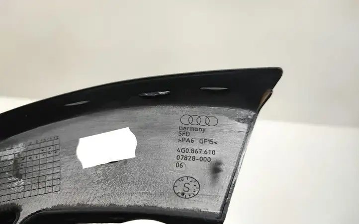 Audi A6 C7 (2011 - 2014) 4G0867610 Накладка стекла передней двери — фото 3