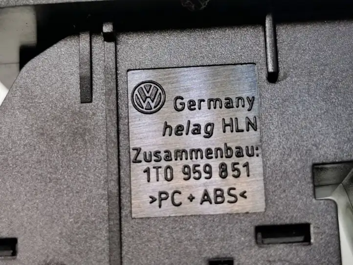 Volkswagen Touran I (2003 - 2010) 7l6959855b Блок кнопок стеклоподъемников — фото 5
