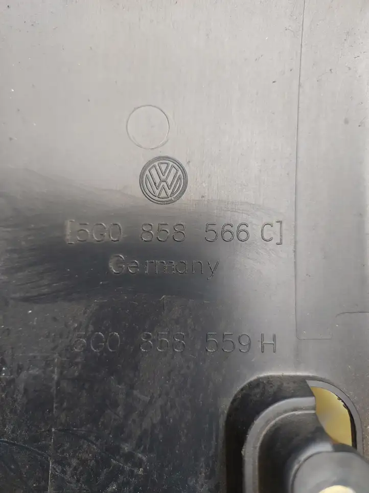Volkswagen Golf VII (2013 - 2019) 5G0858565 Обшивка рулевой колонки — фото 7