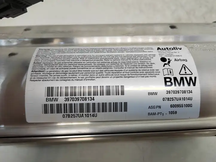 BMW 5 E60 E61 (2004 - 2010) 600955100G Подушка безопасности пассажира — фото 9