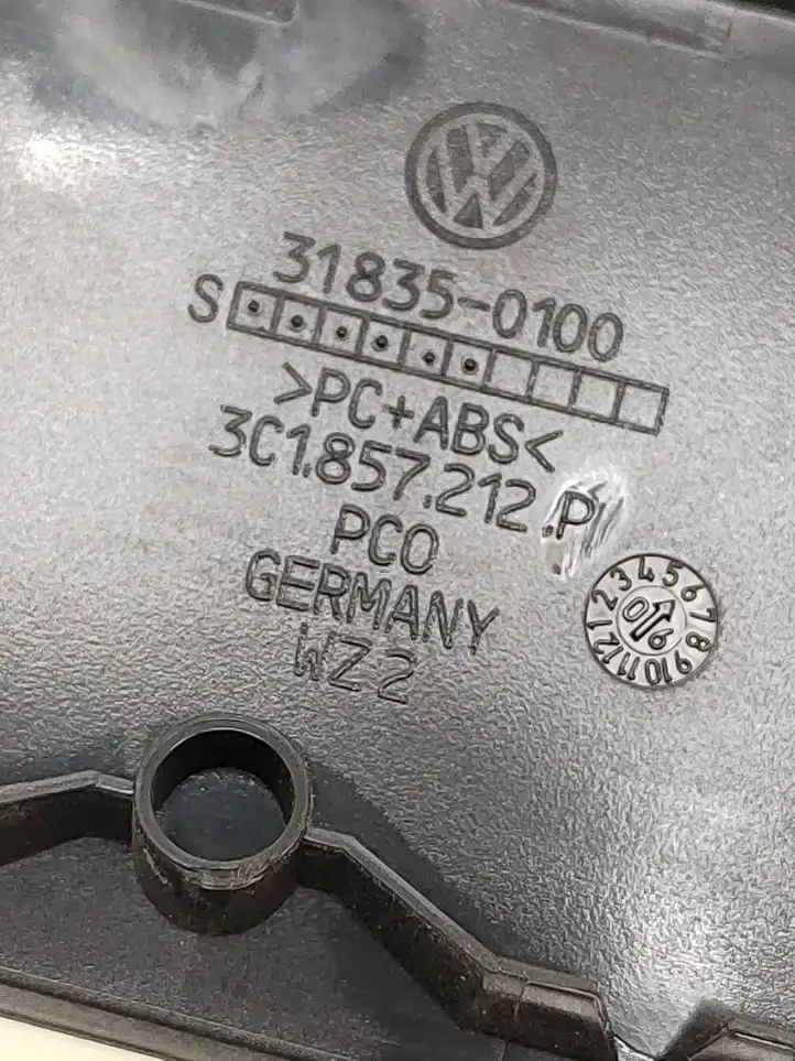 Volkswagen PASSAT B6 (2005 - 2010) 3C1857212p Декоративная планка — фото 7