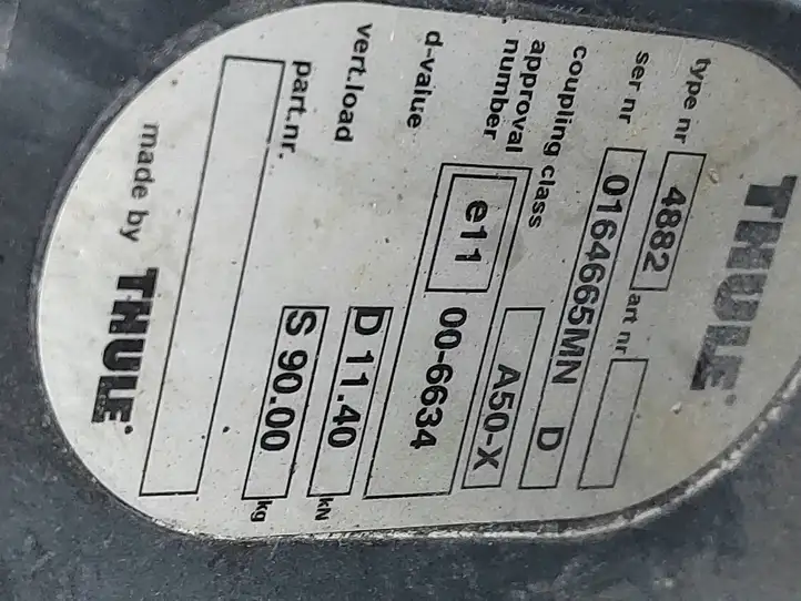 BMW 5 E60 E61 (2004 - 2010) 0164665MN Комплект буксировочного крюка — фото 9