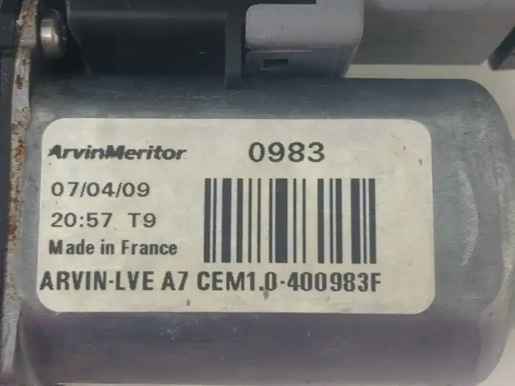Fiat Scudo (2007 - 2016) CEM10400983F Электростеклоподъемник передний (комплект) — фото 6