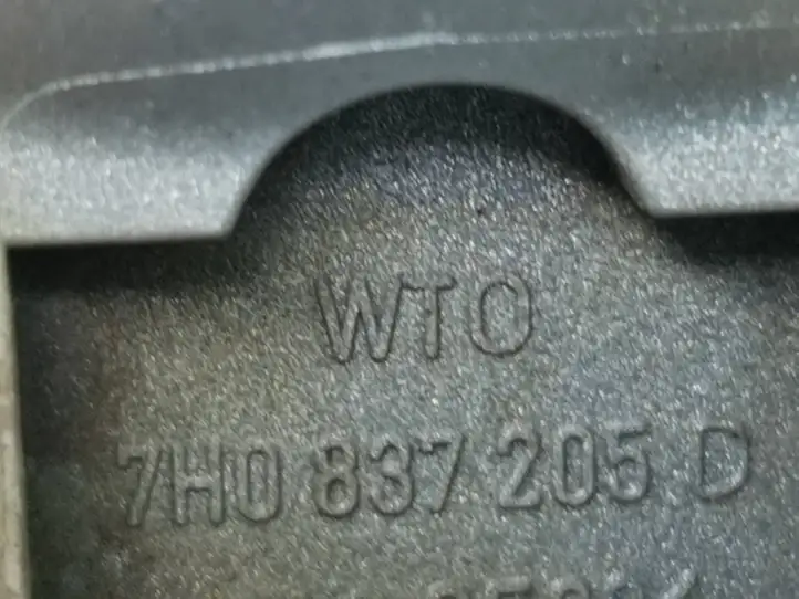 Volkswagen Touran I (2003 - 2010) 7H0837205A Наружная ручка двери — фото 3