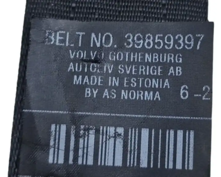 Volvo XC70 (2007 - 2013) 39859397 Задний ремень безопасности — фото 7