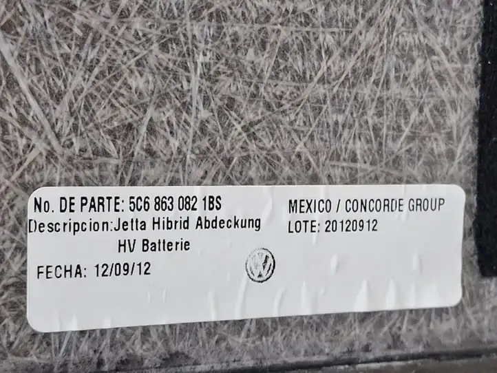 Volkswagen Jetta VI (2011 - 2018) 5C6863082 Прочая отделка багажника — фото 6