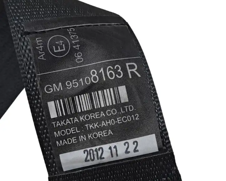 Opel Mokka (2012 - 2016) 95108163 Задний ремень безопасности — фото 5