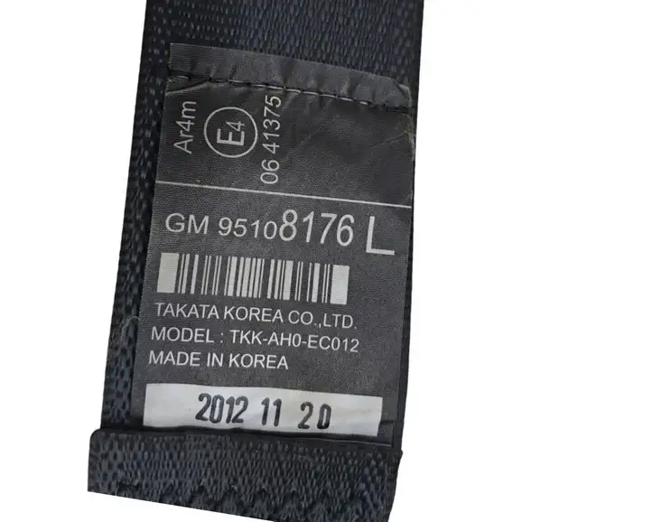 Opel Mokka (2012 - 2016) 95108176 Задний ремень безопасности — фото 6