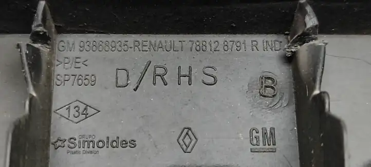 Renault Trafic III (X82) (2014 - ) 788128791R Подставка для ноги — фото 3