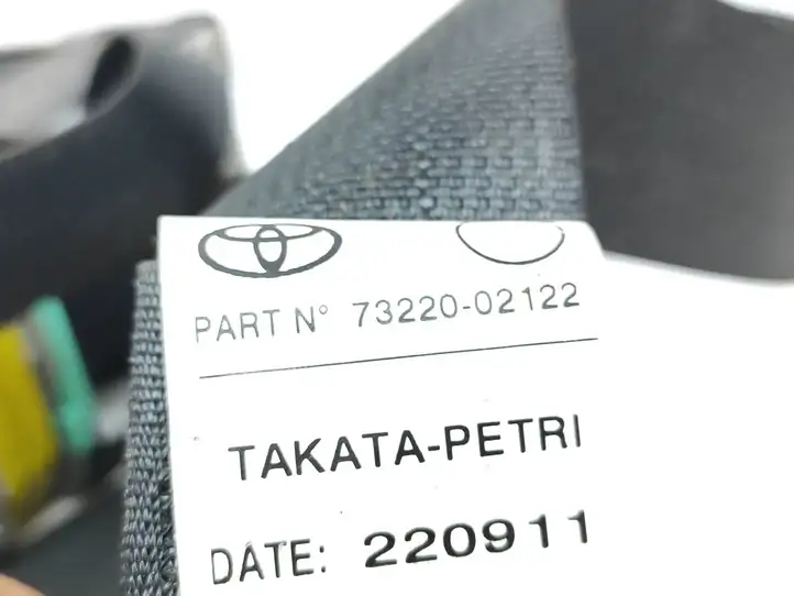 Toyota Auris 150 (2006 - 2012) 7322002122 Передний ремень безопасности — фото 4