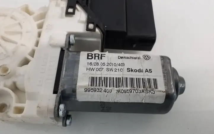 Skoda Octavia Mk2 (1Z) (2004 - 2013)  5K0959795 Механизм подъема окон задней двери