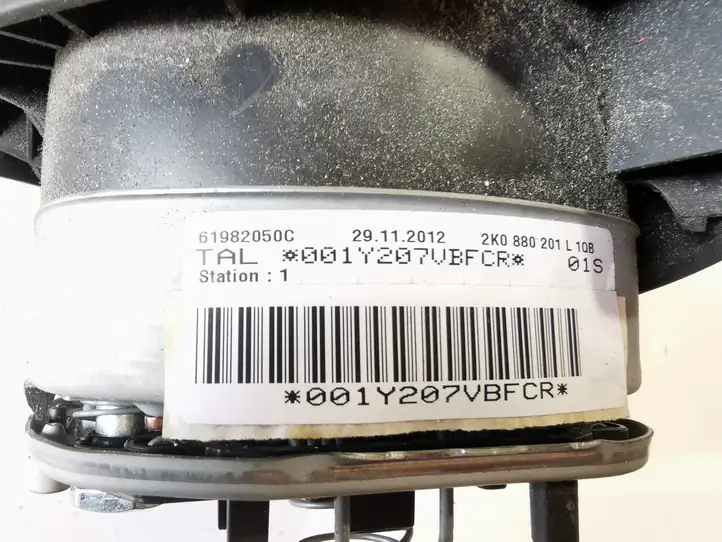 Volkswagen Caddy (2010 - 2015) 2K0880201L Подушка безопасности руля — фото 5