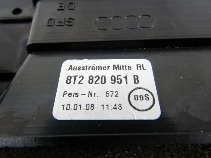 Audi A5 8T 8F (2007 - 2011) Центральный воздушный дефлектор — фото 6