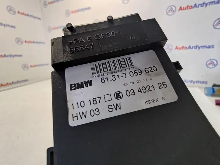 BMW X3 E83 (2003 - 2010) 61307069620 Управление регулеровки сидений — фото 3