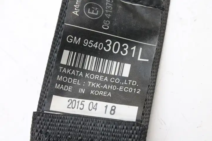 Opel Mokka (2012 - 2016) 95403031 Задний ремень безопасности — фото 5
