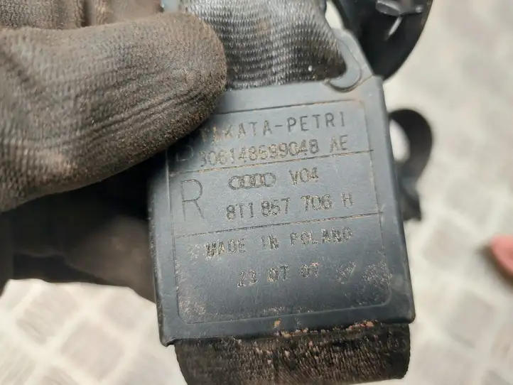 Audi S5 8T (2007 - 2011)  8T1857706H Передний ремень безопасности