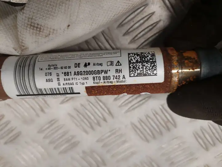 Audi S5 8T (2007 - 2011)  8T0880742A Боковая подушка безопастности( (крыша)