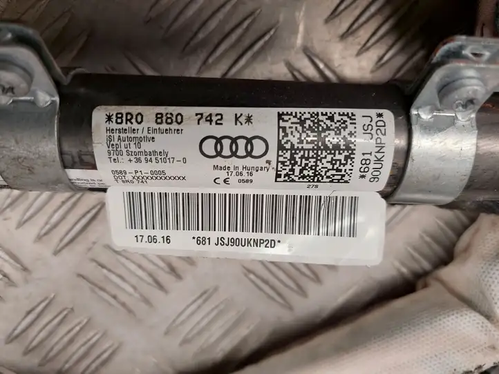 Audi Q5 SQ5 (2012 - 2017) 8R0880742K Боковая подушка безопасности шторка — фото 2