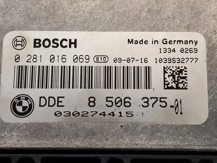 BMW 1 E81 E87 (2004 - 2011)  850637501 Блок управления двигателя