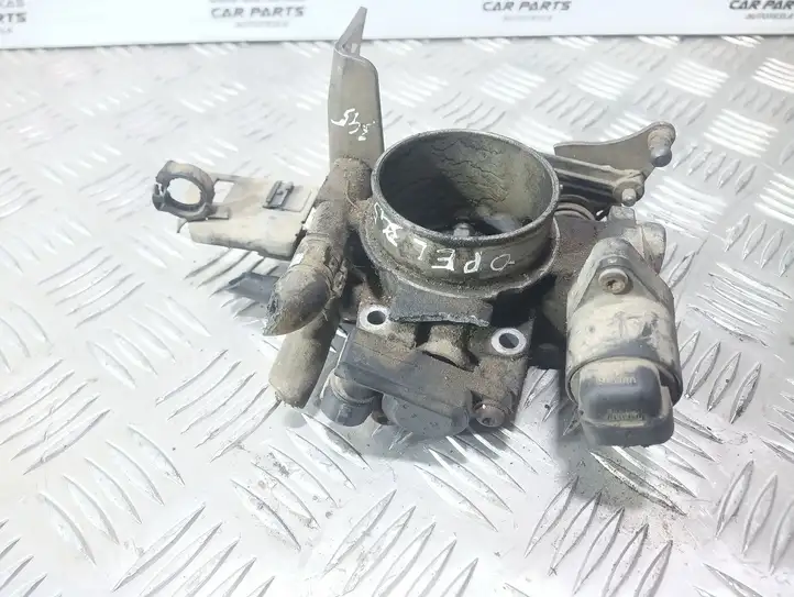 Opel Astra G (1998 - 2004) 90529710 Дроссельная заслонка — фото 2