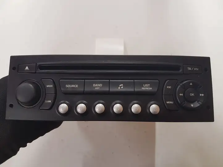 Citroen C5 (2008 - 2017)  9666968077 Радио/ проигрыватель CD/DVD / навигация