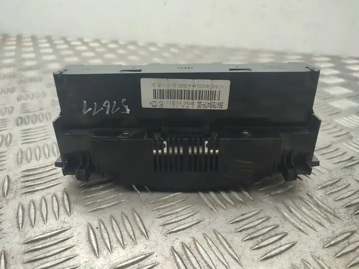 Peugeot 607 (2004 - 2010)  96479944TP00 Блок управления кондиционера воздуха / климата/ печки (в салоне)